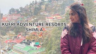 Kufri Adventure Resorts SHIMLA️ @Salonidungarwal #shimla #adventure #honeymoon