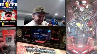 TX Sector Hot Pinball Action   1988 Gottleb Solid State Pinball