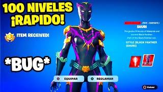 *TRUCO* Como SUBIR 100 NIVELES MUY RAPIDO en FORTNITE TEMPORADA 4! BUG de EXPERIENCIA FORTNITE