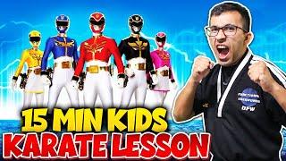 Learn Karate At Home 15 Minutes | Power Rangers! | Dojo Go (Week 31)