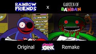 Rainbow Friends x Garten of Banban Part 2 | Animation Comparison