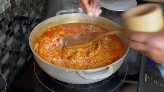 EASIEST WAY TO MAKE JOLLOF RICE | NO STRESS JOLLOF | Lazy day JOLLOF rice