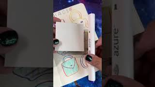 How to use transparent sticky notes in your sketchbook #sketchbook #arthacks #arttips