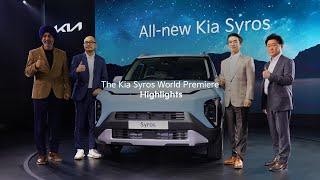 Kia India | The Kia Syros World Premiere | Highlights