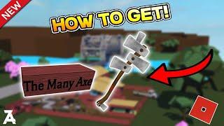 How to get the Many axe in Lumber Tycoon 2(WORKING 2024!) | ROBLOX Lumber Tycoon 2