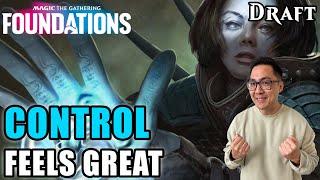 Control Decks Feel Super Fun In Foundations Draft | Foundations Draft | MTG Arena