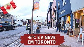 A NEVE VOLTOU EM TORONTO - WALK | TORONTO SEM PARAR - Viajar para o Canadá