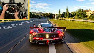 1,000+ HP Ferrari LaFerrari Early Morning Racing | Gran Turismo 7 Fanatec GT DD Pro PS5 4K