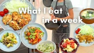 What I eat in a week | Heathy Japanese home cooking | Life in Canada  | Tofu chicken nuggets