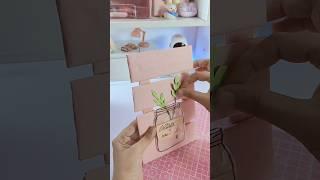 Diy Aesthetic wall hanging 🩷 | Handmade room decor |#shorts #diy #handmade #craft #trending