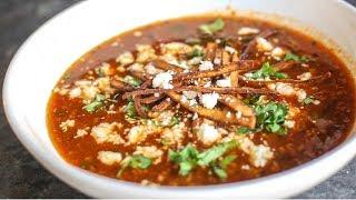 How to Make Beef Tortilla Soup -  Recipe From the Menger Hotel in San Antonio!