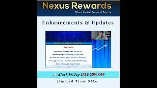 Nexus Rewards * Incredible Special * Make Money Online * Get Cash Back Savings * Earn Thousands