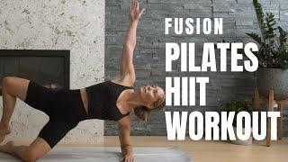 Pilates Fusion // Full Body HIIT Workout (No Equipment, No Jumping)