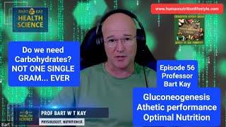 Bart Kay. NOT 1G of CARBS EVER! Gluconeogenesis, fuel for athletes & the optimal nutrition.