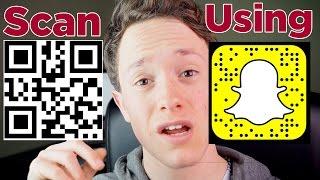 How To Scan QR Codes With Snapchat - Snapchat QR Code - Snapchat Hacks - iKien Snapchat Hacks