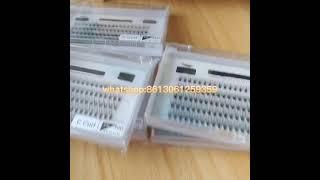 Wholesale individual eyelash extensions fast fanning packing custom vendors