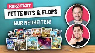 Neuste Brettspiele im Kurzfazit!