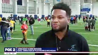 Playworks Michigan - Fox 2 News: Flag Football Jamboree