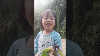 EATING WILD FRUITS #shortvideo #baby #shortsfeed #shortsviral #shorts #short #fruit #happy