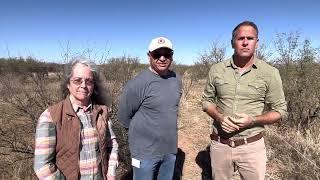 Cochise County Arizona Flood Mitigation grazing project, 3 civil engineer's address the goals.