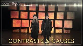 down&out feat. Jennifer Waves - CONTRASTS & CAUSES (Official Video)