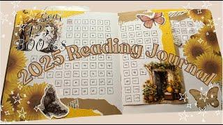 Reading Journal 2025 mostly walk through/set up