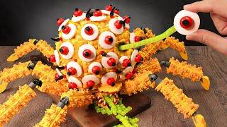 How to Cook a GIGANTIC SPIDER KING CRAB MONSTER Recipes IRL  LEGO Cooking ASMR