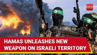 Hamas Unleashes New Weapon On Israel: Al-Qassam Launches Aerial Attack | 22 Killed In Gaza