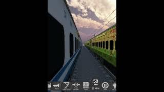 RAILWAY SIMULATOR INDIA || SUPERFAST CROSS  DURANTO EXPRESS #railwaysimulator #indiantrainsimulator