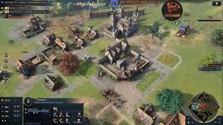 AoE4 l2p League MyLifeFrAiur vs Razzag HRE/FRENCH vs DEHLI/MONGOL