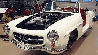 Low Budget 1958 Mercedes Benz 190SL (W121) Restoration Project