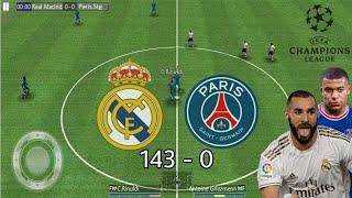 Winner Soccer Evo Elite/Football de Vainqueur 2022 Android Gameplay Paris Stg Vs Real Madrid [HD]