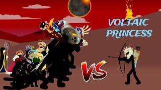 Voltaic Princess Vs All Units | Stick War Legacy