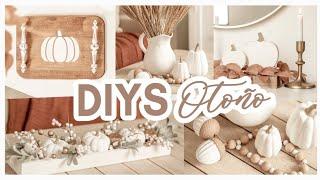 OTOÑO DIYS FÁCILES CON POCO DINERO IDEAS PARA DECORAR TU CASA PEQUEÑA  Decoración elegante