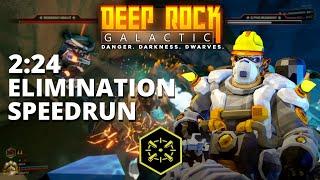 Deep Rock Galactic | 2:24 Dreadnought Elimination | WR Attempt