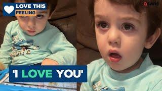 Non-speaking autistic toddler tells mum 'I love you' for first time using app  ️ | LOVE THIS!