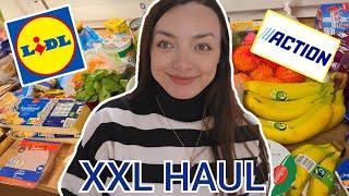 XXL Haul  Lidl & Action  Einkauf als 4 fach Eltern ️ quatschen