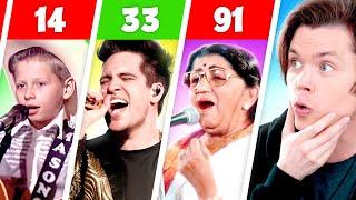 BEST SINGERS BY AGE (11-91 Years Old)