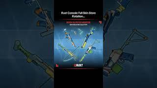 Rust Console Full skin store rotation…#shorts #rust #rustconsole