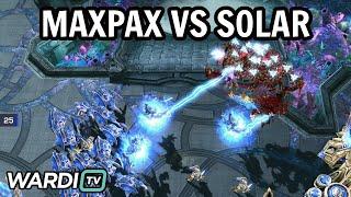 MaxPax vs Solar (PvZ) - WardiTV Mondays 3 [StarCraft 2]