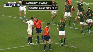 Rugby Referee Analysis: Andrew Brace - SA vs England