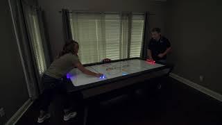 Atomic Top Shelf 7.5’ LED Illuminated Air Hockey Table