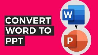 How to Directly Convert Word Document to PowerPoint Presentation - Offline