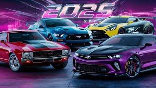 The 5 Most Powerful American muscle car Coming in 2025 (You Won't Believe last 1)