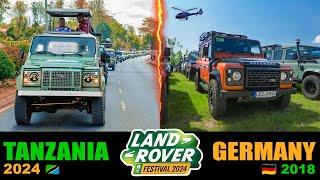 Land Rover Festival in Tanzania vs Germany. Will Arusha, Tanzania break the Guiness World Record?