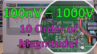 TSP #258 - TEGAM AVM-2000 100nV - 1000V Null Detector / Nanovoltmeter Repair, Teardown & Experiments
