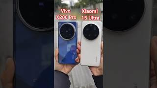 Xiaomi 15 Ultra vs Vivo X200 Pro Camera Battle 30x Zoom Photography Which is One Best? #shorts