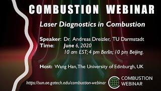 Laser Diagnostics in Combustion, Speaker: Andreas Dreizler