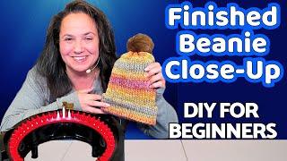 Easy DIY Beanie Hat: Addi / Sentro Knitting Machine Beginners Tutorial