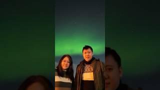 Northern Lights Captured using DJI Osmo Pocket 3 in LOFOTEN ISLANDS, Norway.